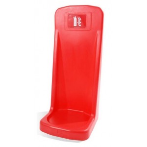 Commander Red Single Extinguisher Stand - CS13/R